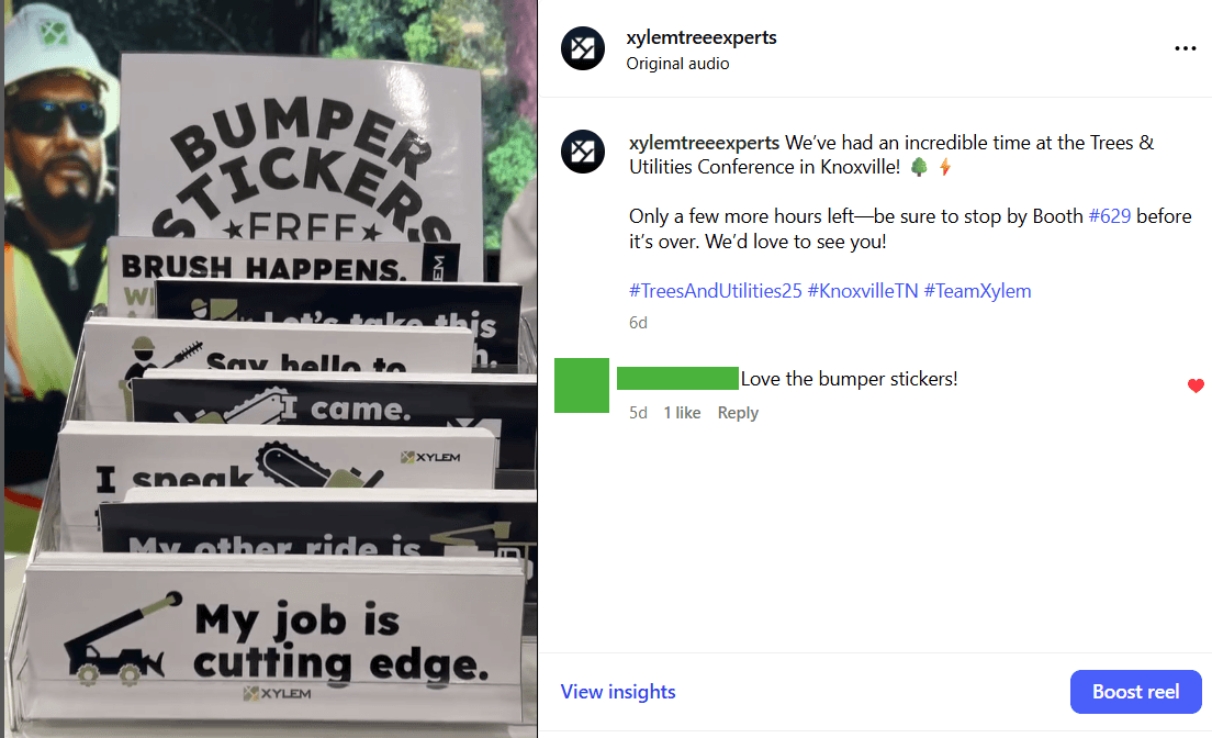 Employee or social response image from the original case study